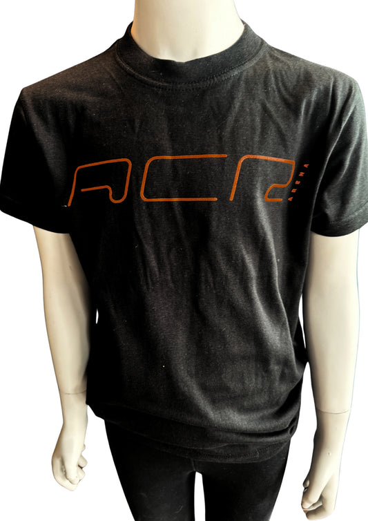 ACR T-shirt Barn Sort/Orange