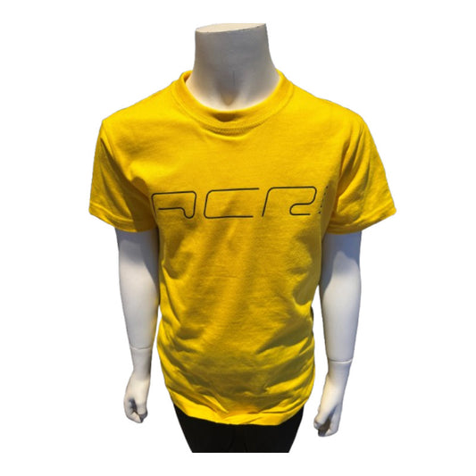 ACR T-shirt Barn Gul/Sort